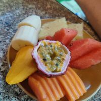 Fruit salad at Blue Diamond in Chiang Mai