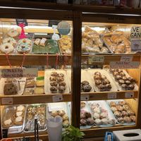 Baked goods (vegan products labelled)  #Veganuary at Blue Diamond in Chiang Mai