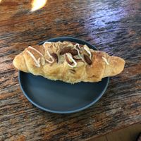 Almond croissant   at Blue Diamond in Chiang Mai