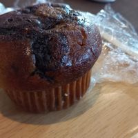 Vegan chocolate muffin at Blue Diamond in Chiang Mai
