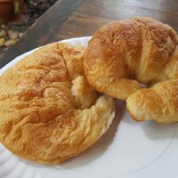 Vegan croissants at Blue Diamond in Chiang Mai