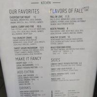 Menu at Brightwok Kitchen - The Loop in Chicago