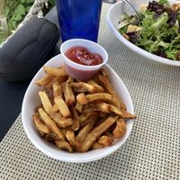 Fries and ketchup, obv...  at Tin Pan Alley in Provincetown