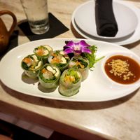 Tofu summer rolls at Noi Thai in Honolulu