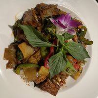 Drunken noodles   at Noi Thai in Honolulu