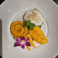 Mango rice  at Noi Thai in Honolulu