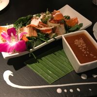 Swimming Rama at Noi Thai in Honolulu