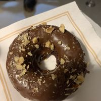 Dona de chocolate con harina de garbanzo at Capricho Sin Culpa in Queretaro