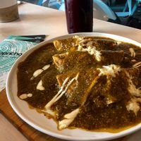 Las enchiladas  at Capricho Sin Culpa in Queretaro