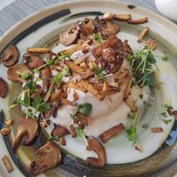 Jacket potato, yummo. at Mandala in Belgrade