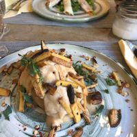 Baked potato at Mandala in Belgrade