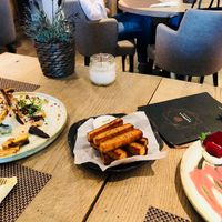 Chickpea Fries/Vegan Mayonnaise  🤤 at Mandala in Belgrade