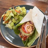 Falafel wrap 270  at SHAKA - Siargao in Siargao