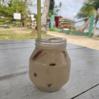 Coconut ice latte #Veganuary at SHAKA - Siargao in Siargao