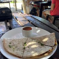Vegan quesadillas   at SHAKA - Siargao in Siargao