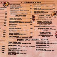 Menu april  at SHAKA - Siargao in Siargao