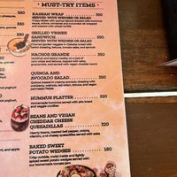 Menu april  at SHAKA - Siargao in Siargao