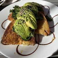 Avocado on Sourdough  at Bailgate Deli in Lincoln