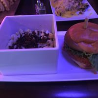 Buffalo chick-faux-le and mac at Morels Cafe in Louisville