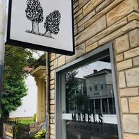 Outside at Morels Cafe in Louisville