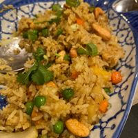 Pineapple fried rice tofu vegan style   at Sawasdee Thai Cuisine in Ventura