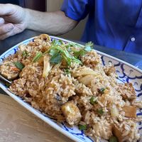 Tom Yum fried rice. Very good!  at Sawasdee Thai Cuisine in Ventura
