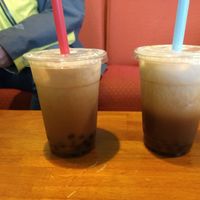 Chai tea with coconut milk at Cafe Boba in Kentwood