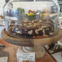 Cake counter at Eliane in Hungerford