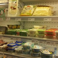 Vegan refrigerated at L'Organic in Neuchatel