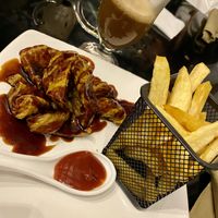 Seitan wings 🌱  at Fratello Vegan in Cuenca