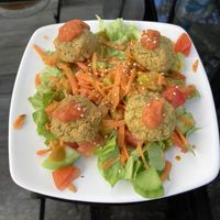 Falafel  at Fratello Vegan in Cuenca