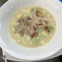 Scrumptious oyster mushroom ceviche. It came with crispy plantain chips. #Veganuary at Fratello Vegan in Cuenca