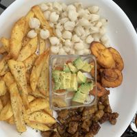 Fritada  at Fratello Vegan in Cuenca