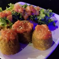 Falafel at Fratello Vegan in Cuenca