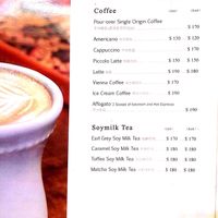 Menu as of today at Blossom Rena Vegan Cafe 貝多蕾納 in Taipei