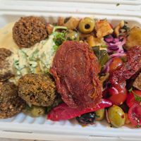 Falafel box at Sunny's Olive Tree - Food Stall in London