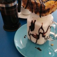 Freakshake at The Accidental Vegan Cafe in Honiton