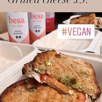 Grilled cheese all day every day please  at Nourish Cafe in San Francisco