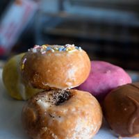 donuts at Nourish Cafe in San Francisco