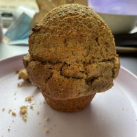 Lemon muffin  at Nourish Cafe in San Francisco