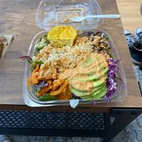 Golden Gate Bowl with Just Egg at Nourish Cafe in San Francisco