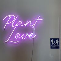 Plant love - yes babyyyy and of course - I love SanFran for it‘s all gender bathrooms everywhere 💗  at Nourish Cafe in San Francisco