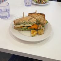 Nourish Bánh Mì Sandwich  at Nourish Cafe in San Francisco