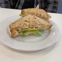 Frittata Sandwich  at Nourish Cafe in San Francisco
