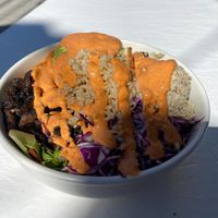 Golden Gate Bowl with Tuna at Nourish Cafe in San Francisco