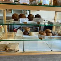 Plenty of baked goods at Nourish Cafe in San Francisco