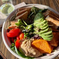 Nourish bowl at Nourish Cafe in San Francisco
