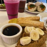   at Nourish Cafe in San Francisco