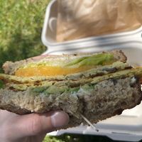   at Nourish Cafe in San Francisco