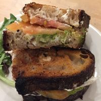 Grilled Cheese Sandwich  at Nourish Cafe in San Francisco